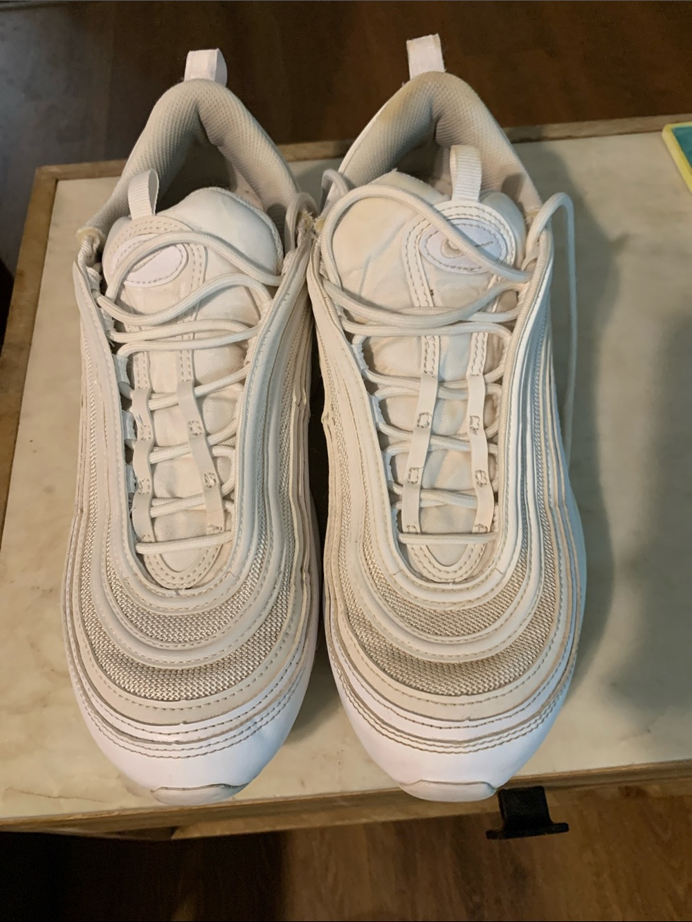 Nike Men's Air Max Sneakers White - Picture 3 of 6